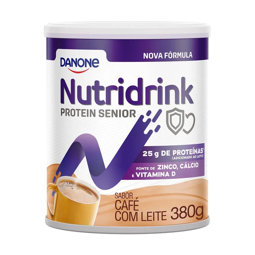 Nutridrink Suplemento Protein Senior Café Com Leite 380g