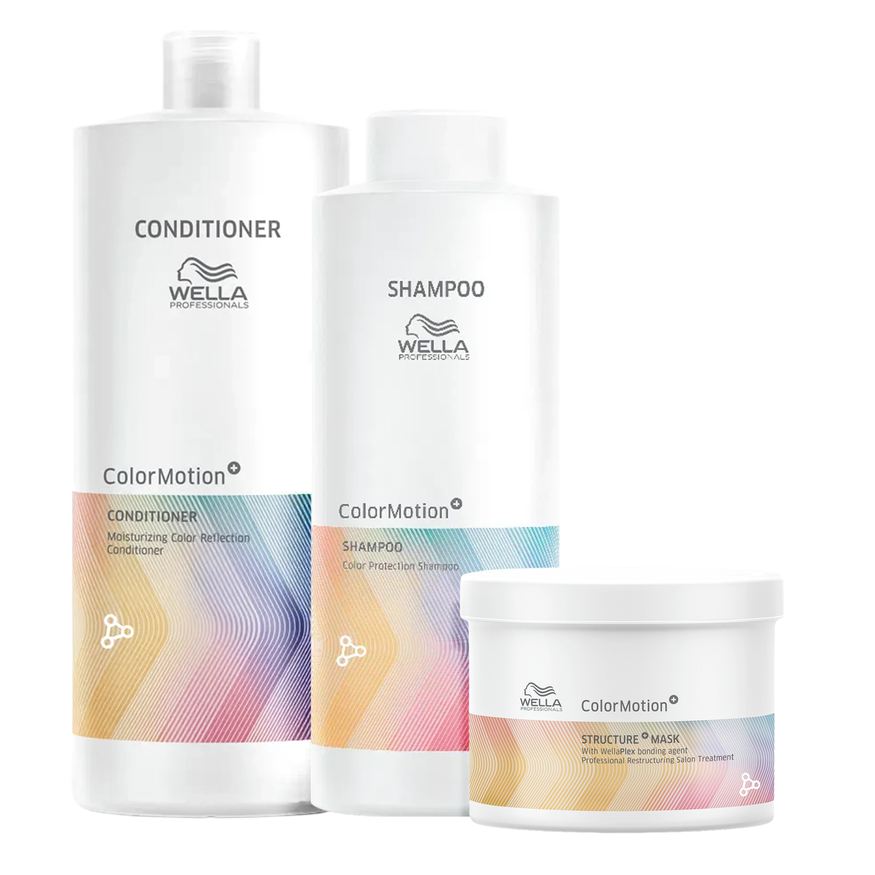 Wella Kit Professionals Color Motion+ Salon Trio (3 Produtos)
