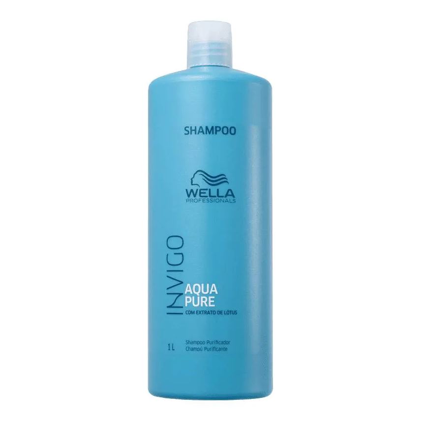 Wella Shampoo Professionals Invigo Balance Acqua Pure Limpeza Profunda 1l