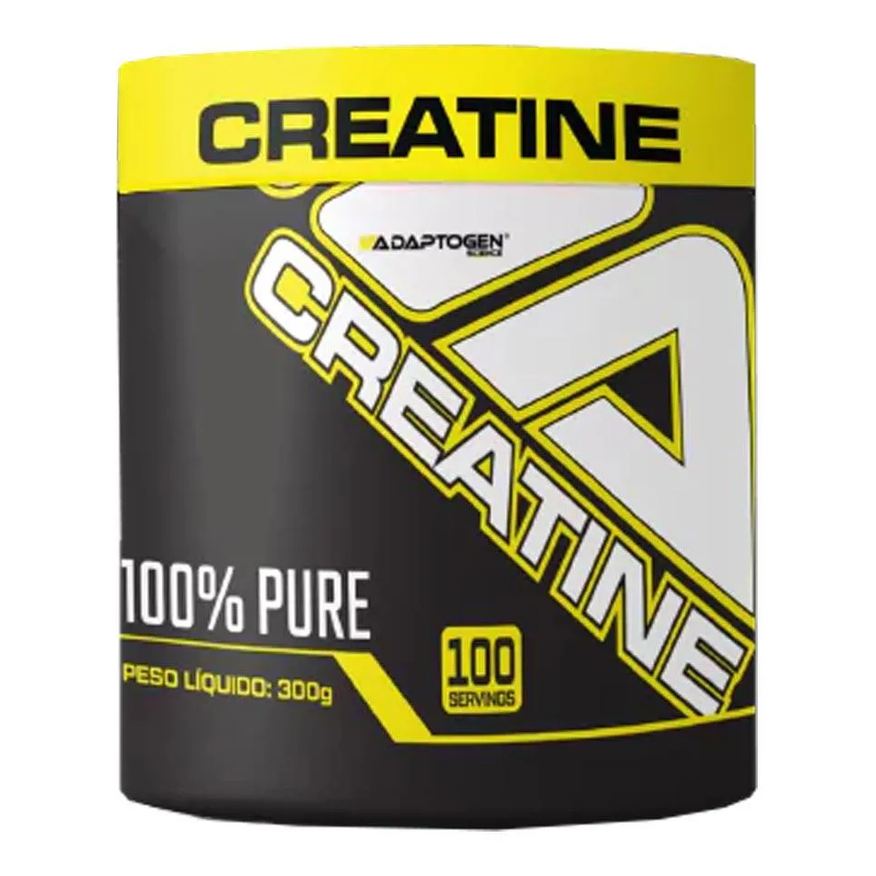 Monohidratada Creatina Adaptogen Science 100% Pura 3000mg 300g