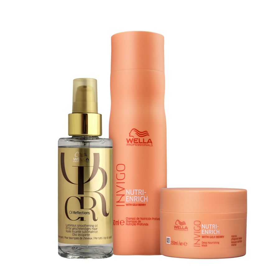 Wella Kit Professionals Invigo Nutri-Enrich Triplo (3 Produtos)