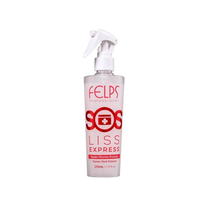 Felps Fluído Sos Liss Express Thermo Protetor - 230ml