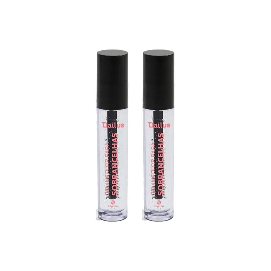 Dailus Kit Máscara Sobrancelha Gel Incolor (2 Unidades)