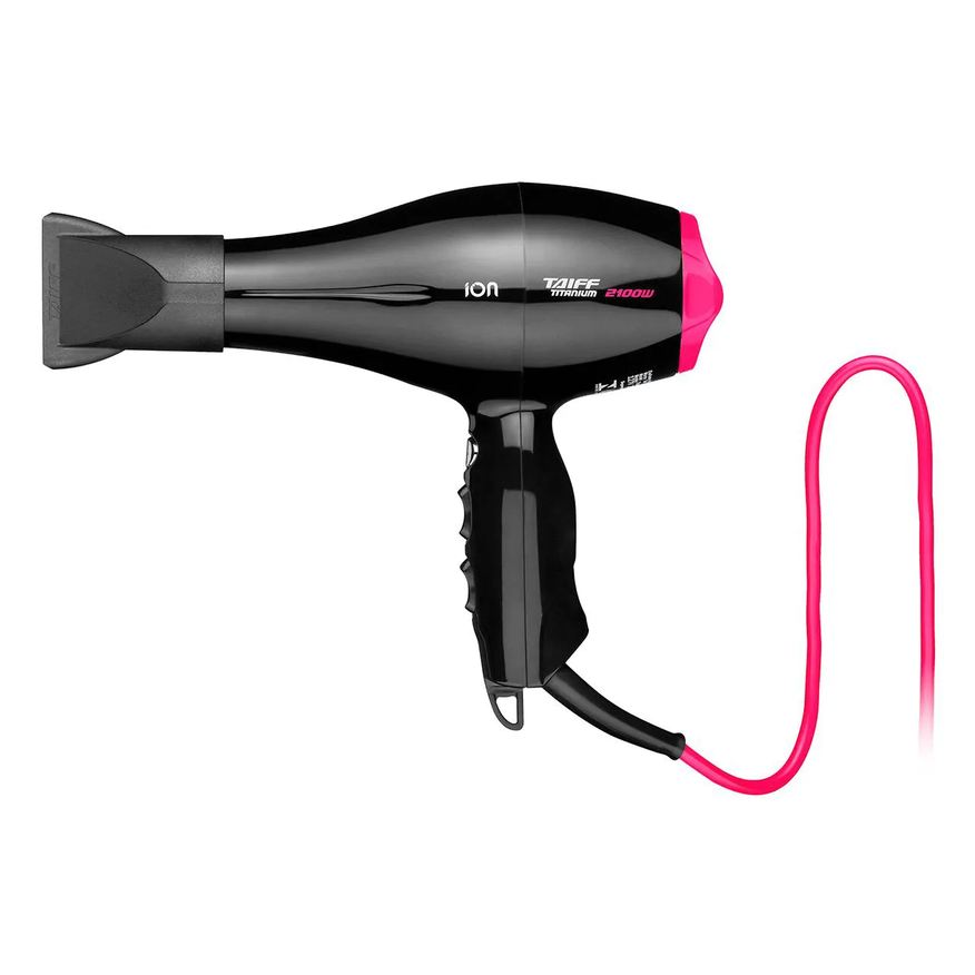 Titanium Secador Pink 2100w- 127v - Taiff Professional