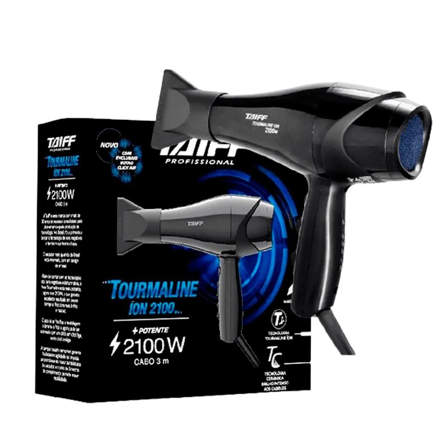 Taiff Profissional Secador Tourmaline 2100w 220v