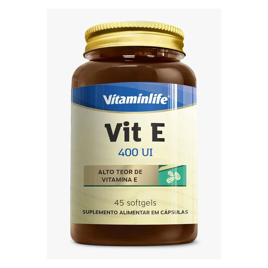 VitaminLife Vit e 400ui (45 Cápsulas)