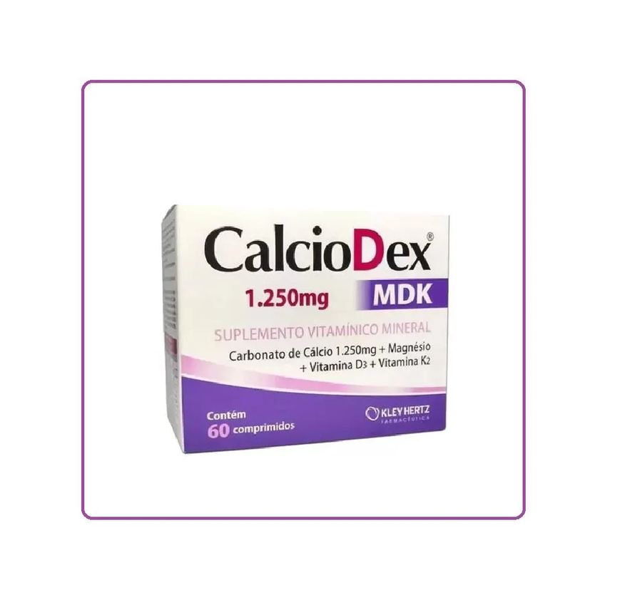 Hertz Suplemento Vitaminico Calciodex Mdk 60Cpr - Kley