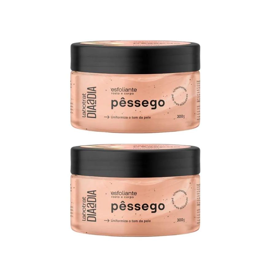 Labotrat Esfoliante Corpo e Rosto 300g Pessego - 2un