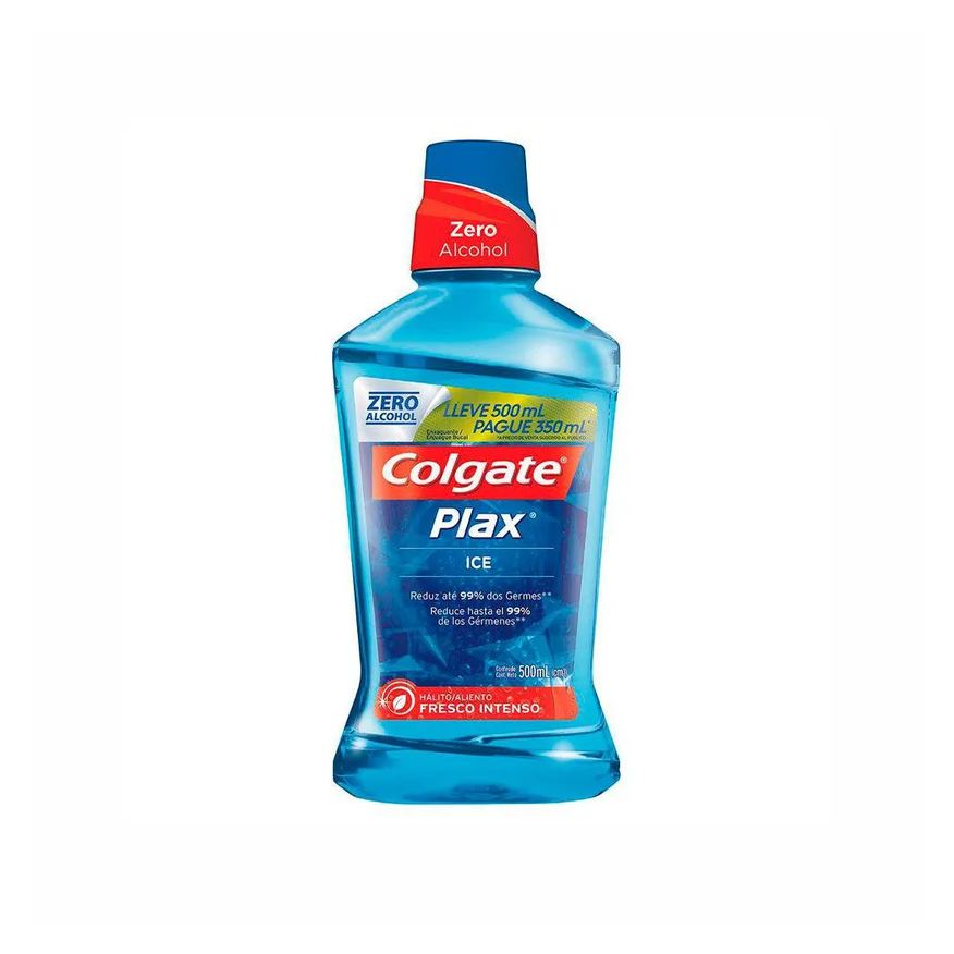 Colgate Enxaguante Bucal Plax Ice Lv500ml Pg350ml