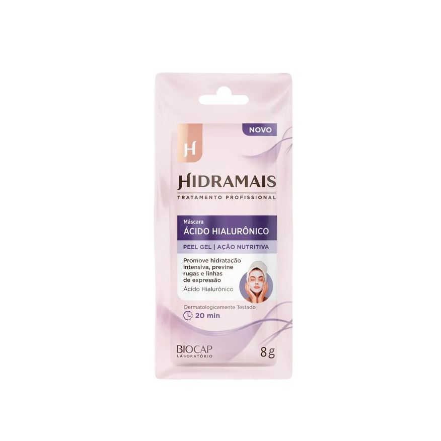 Hidramais Máscara Ácido Hialurônico Peel-Gel 8g