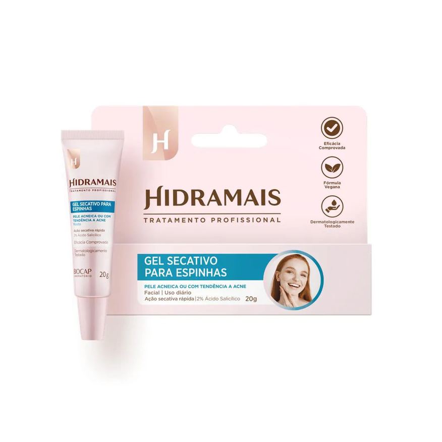 Hidramais Gel Secativo para Espinhas 20g