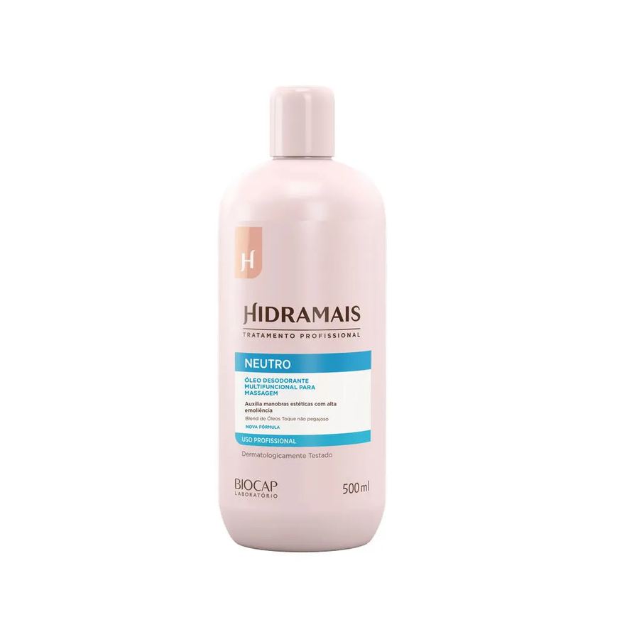 Hidramais Óleo Para Massagem Neutro 500ml