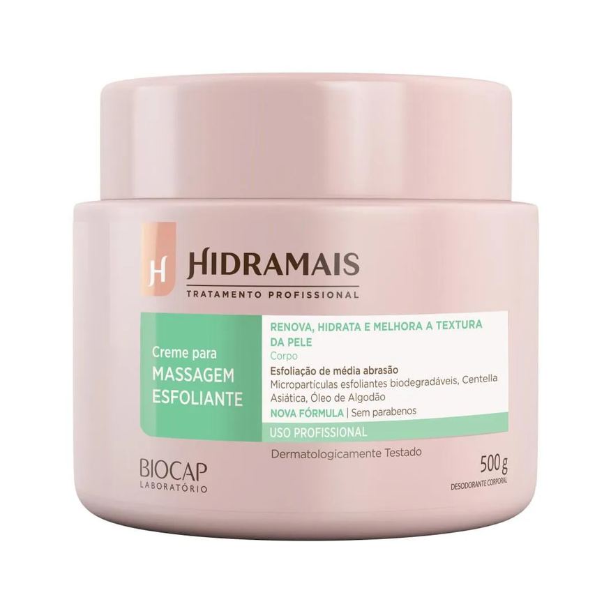 Hidramais Creme Para Massagem Esfoliante 500g