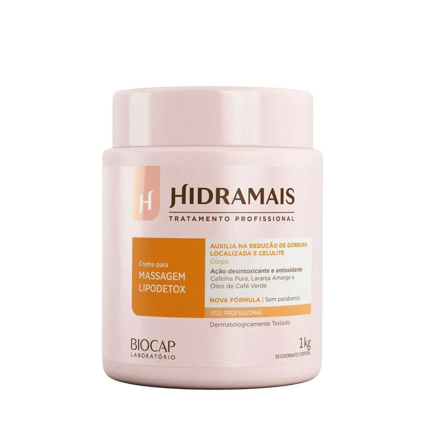Hidramais Creme Para Massagem LipoDetox 1kg