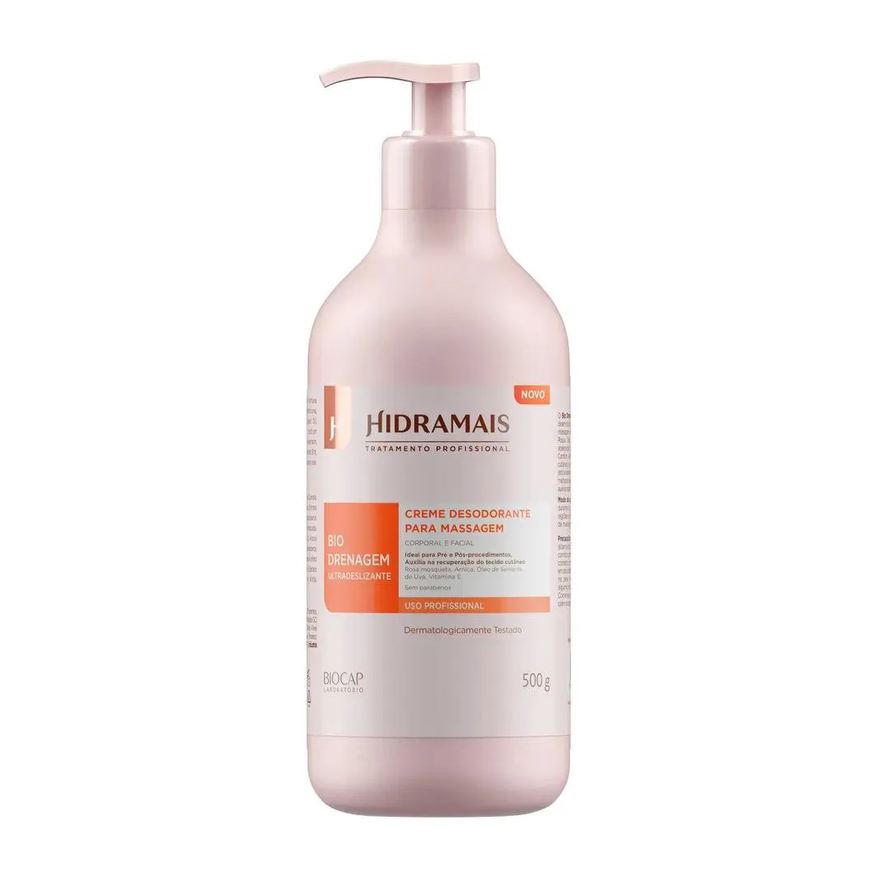 Hidramais Creme Desodorante para Massagem Bio Drenagem 500g