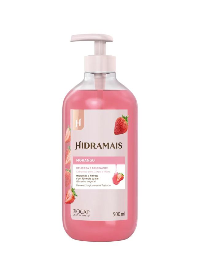 Hidramais Sabonete Morango 500ml