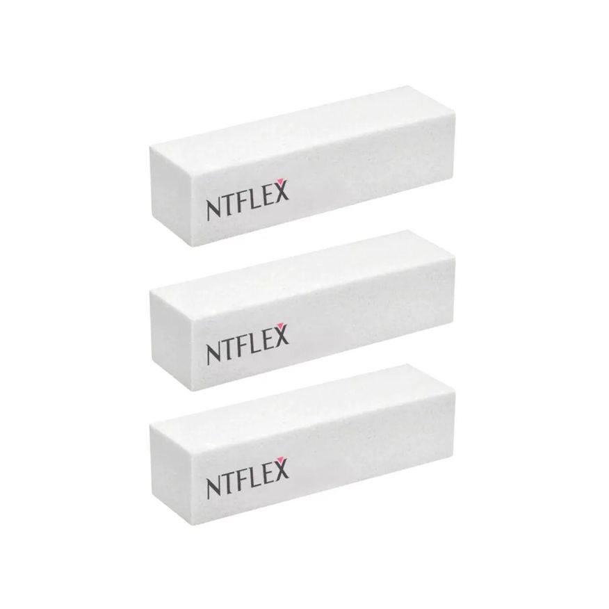 Ntflex Lixa Unhas Ref 1376 Polidora Bloco Arenoso Pequen-3un