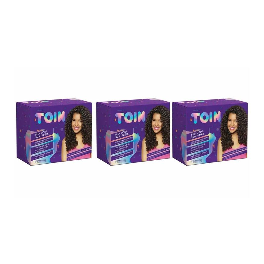 Embelleze Creme Relaxante Kit Toinfloft - Kit C/ 3un