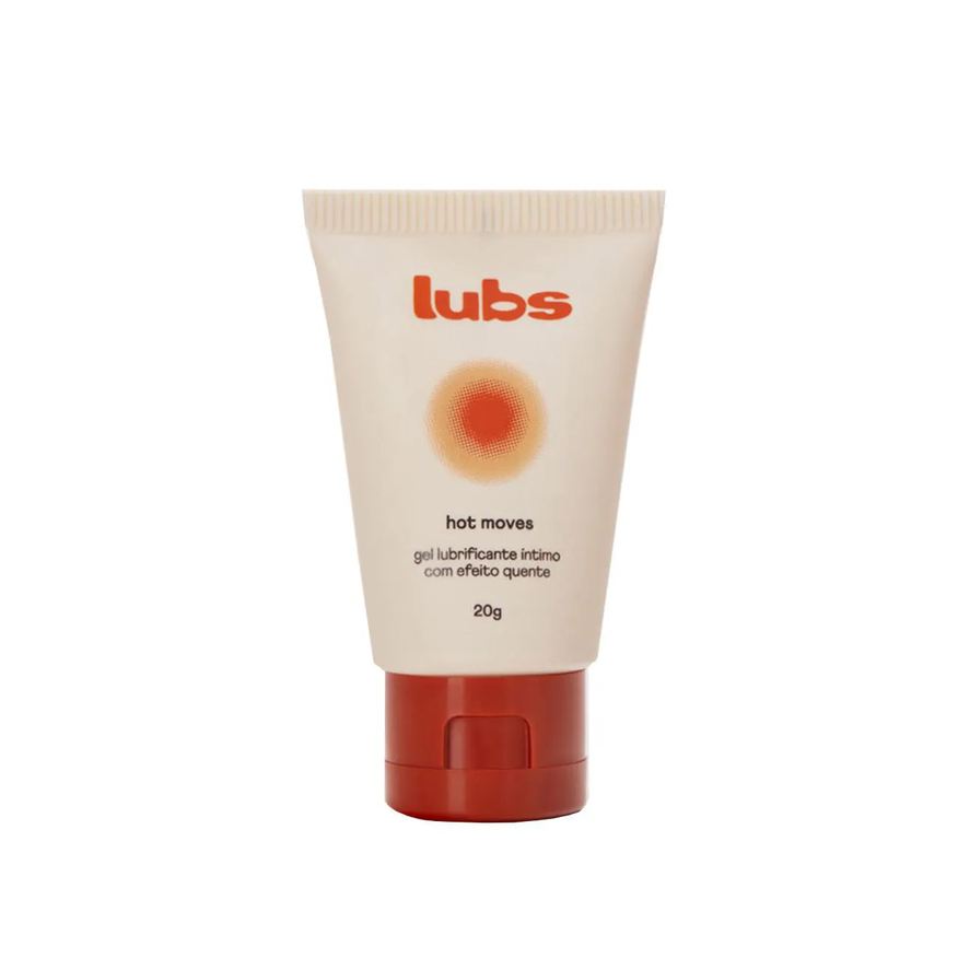 Needs Gel Lubrificante Íntimo Lubs Hot Moves à Base de Água 20g