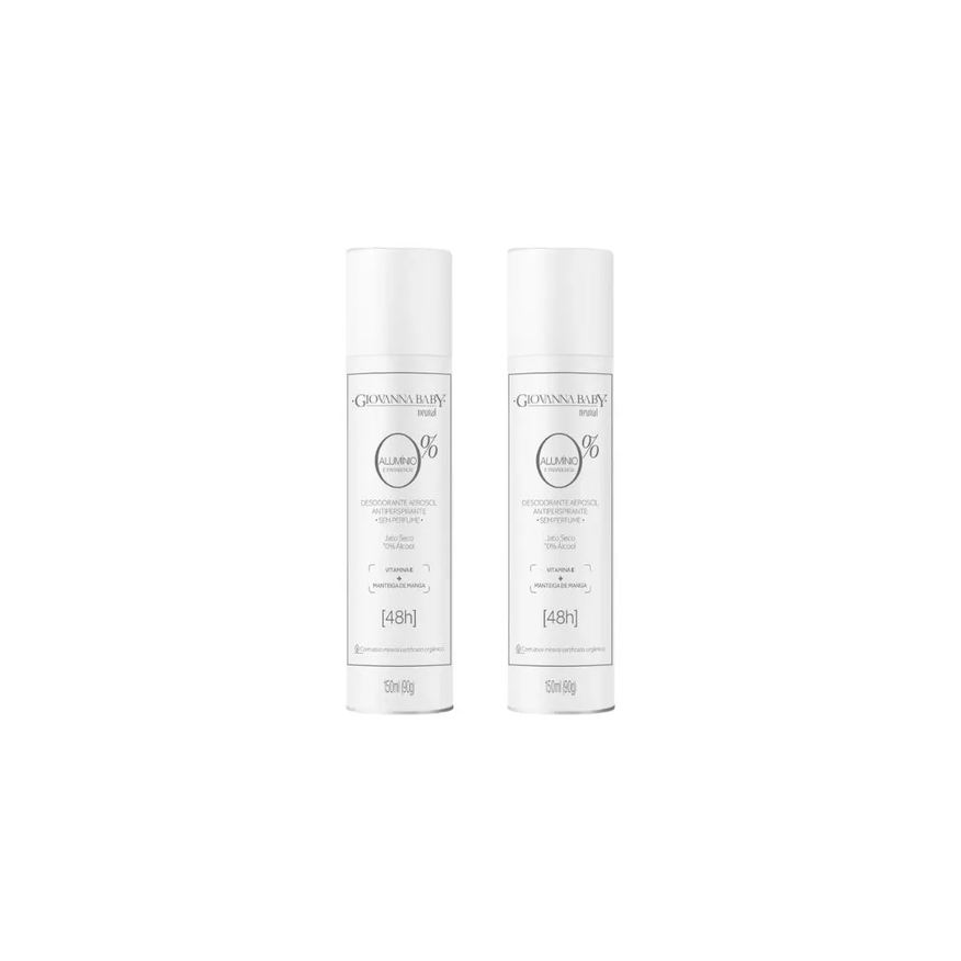 Giovanna Baby Desodorante Aero 150ml 0% Aluminio Neutral-2un