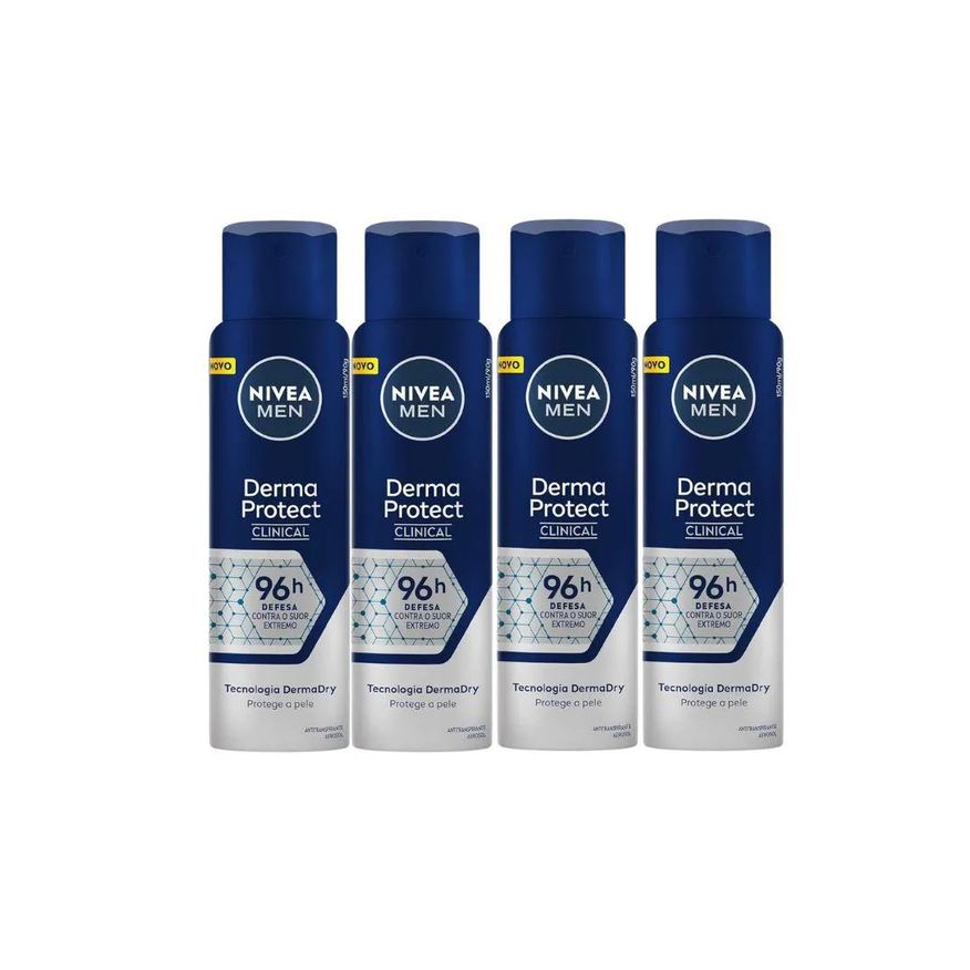 Nivea Desodorante Aero 150ml M Clinical Derma Protect-Kit4un