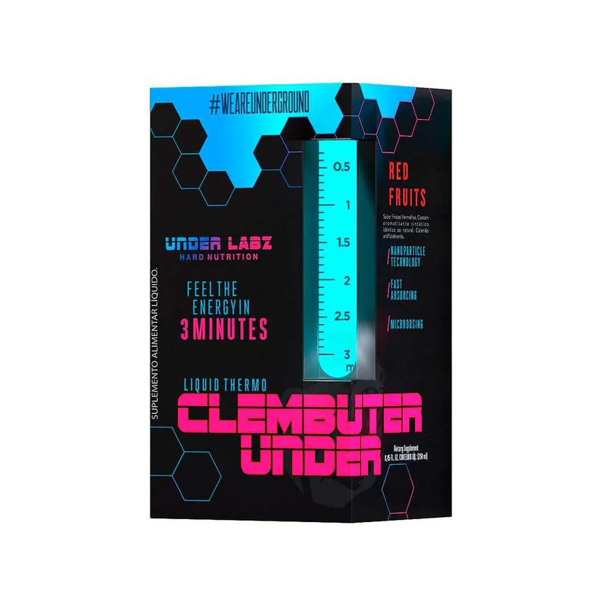 Under Labz Clembuter Under Liquid Thermo Red Fruits 250ml