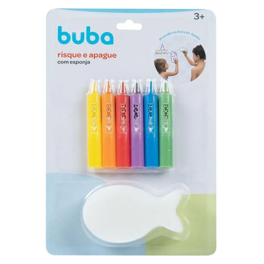 Buba Risque E Apague Com Esponja - 7472