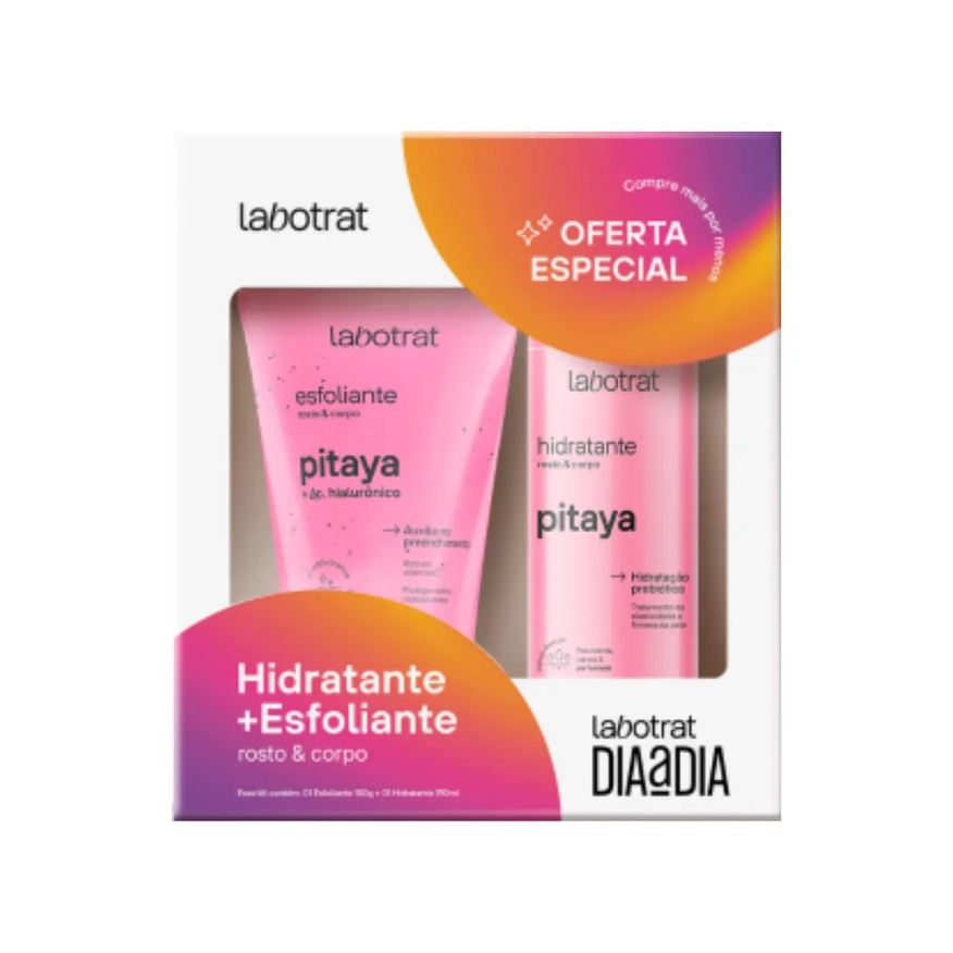 Labotrat Kit Hidratate + Esfoliante Dia a Dia Pitaya
