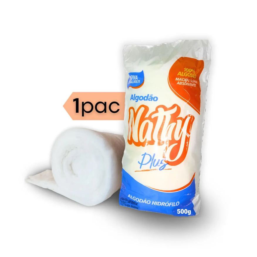 Hidrófilo Algodão Rolo 500g