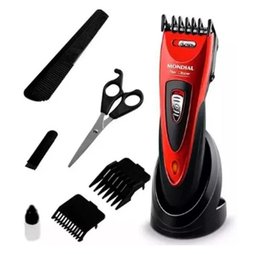 Máquina De Cortar Cabelo Sem Fio Cortador De Pelos E Barba