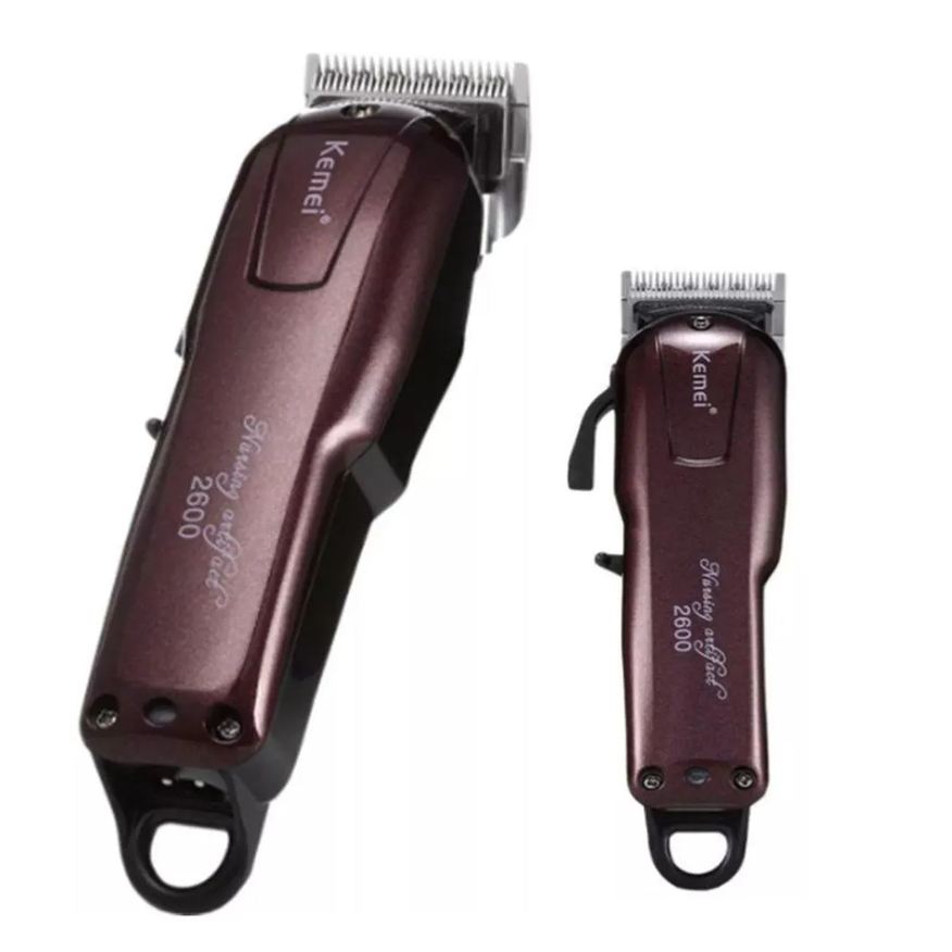 Maquininha: Kemei Km-2600 - Cortes Profissionais