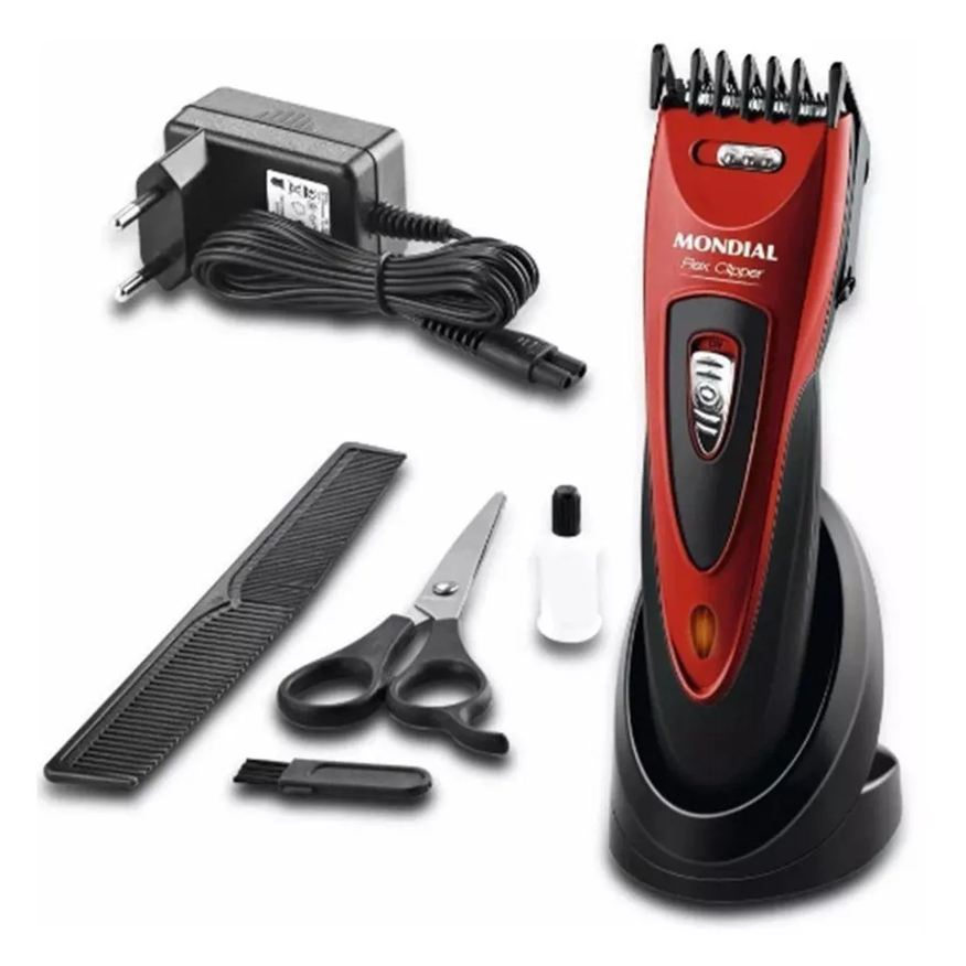 Cortador De Cabelo Flex Clipper Mondial: Bateria Potente