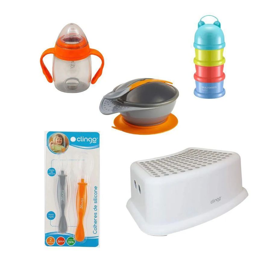 Clingo Kit Infantil De Alimentação
