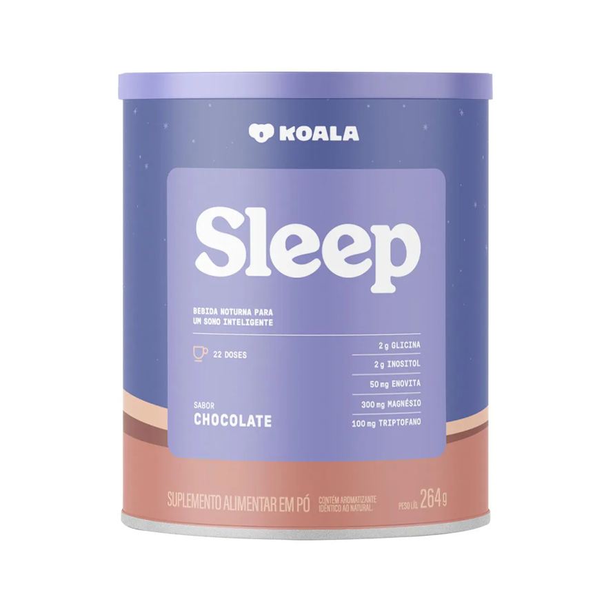 Koala Bebida Noturna Sleep Chocolate 264g