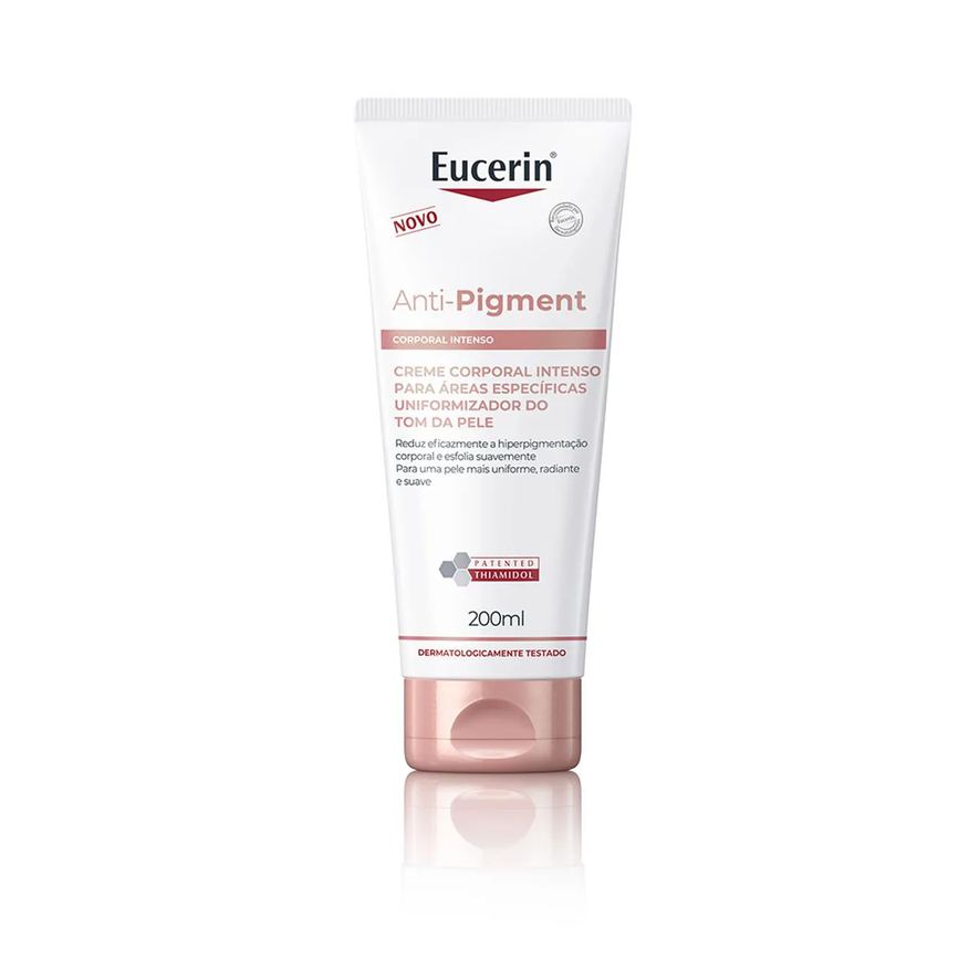 Eucerin Creme Corporal Antimanchas Anti-Pigment Intenso para Joelhos, Coxas e Cotovelos 200ml