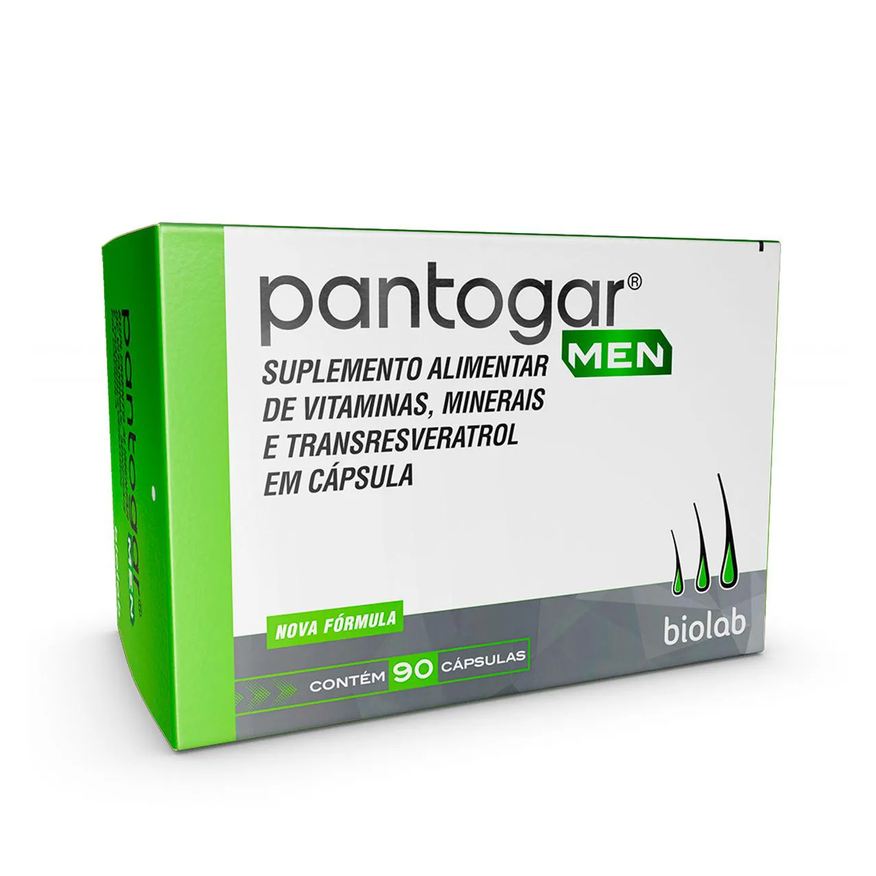 Pantogar Polivitamínico Men 90 cápsulas