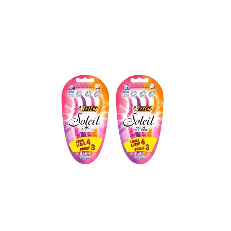 Bic Aparelho de Barbear Soleil Com 4 - Kit C/2un