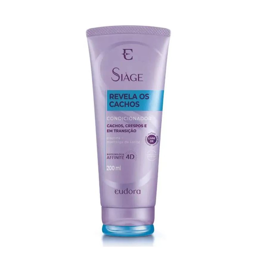 Eudora Condicionador Revela Os Cachos Siàge 200ml