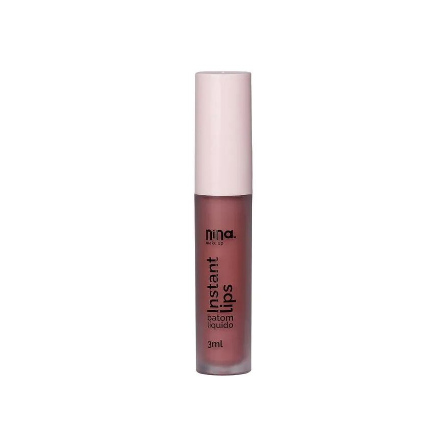 Nina MakeUp Batom Liquido Matte Instant Lips Bride 3ml