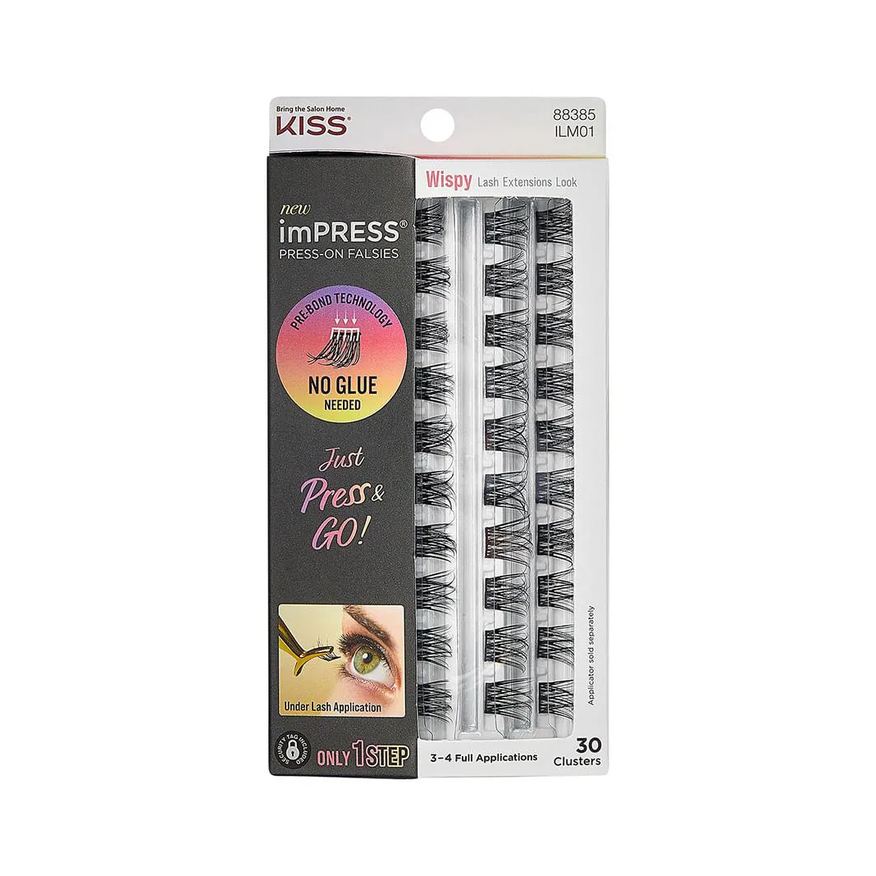 Kiss New York Cílios Postiços ImPRESS Press-on Falsies Wispy - Impress Wispy