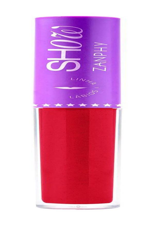 ZANPHY Batom Liquido Linha Show Cor 04 Na Boca