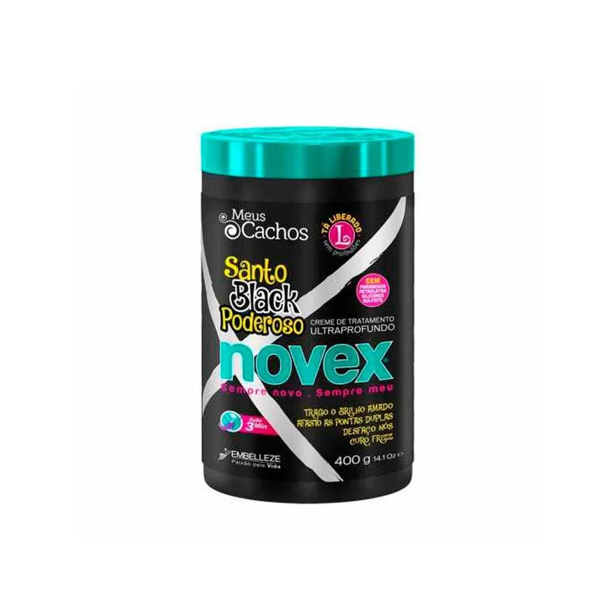 Novex Máscara de Tratamento Meus Cachos Santo Black 400g