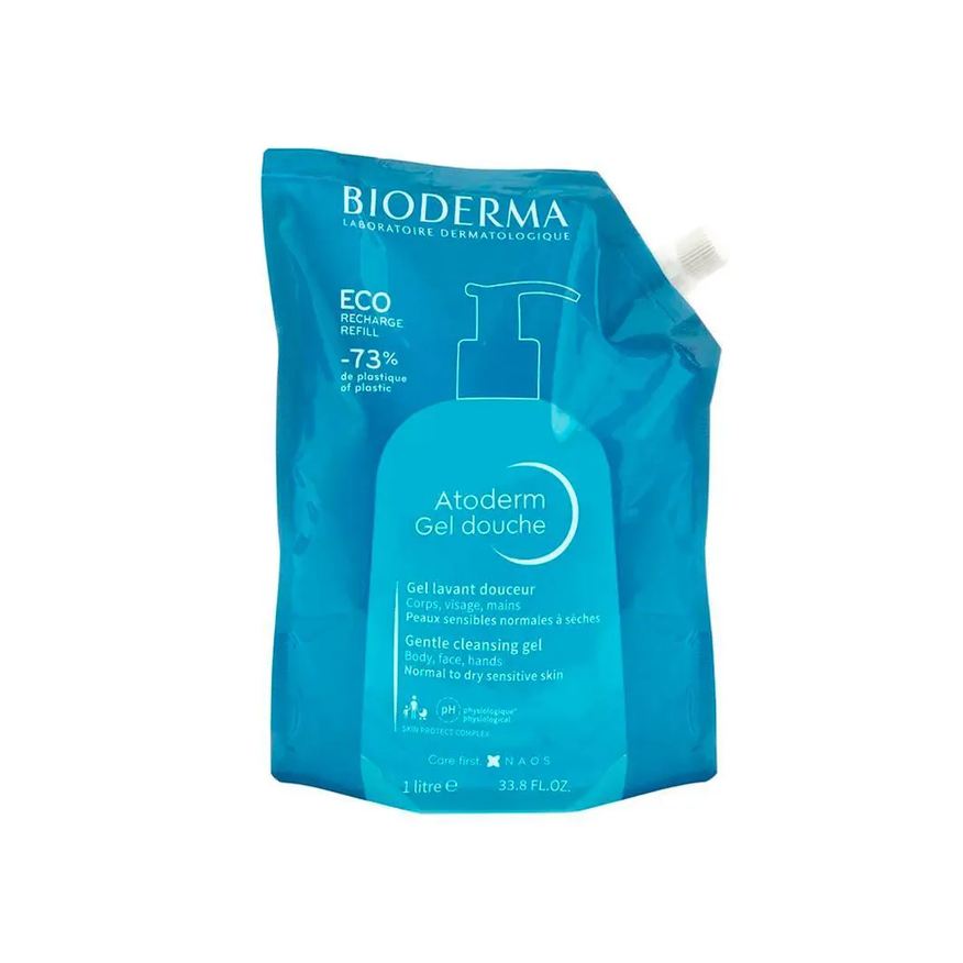 Bioderma Atoderm Gel de Banho 1000ml Refil