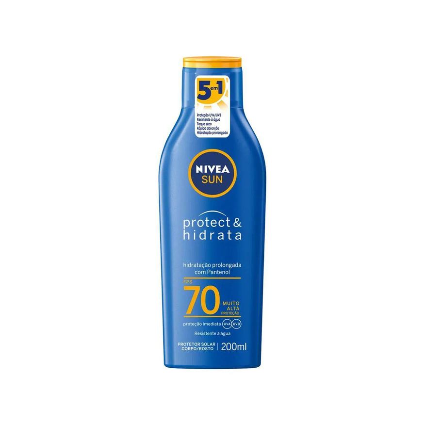 Nivea Protetor Solar Corporal Sun Protect & Hidrata FPS 70 200ml