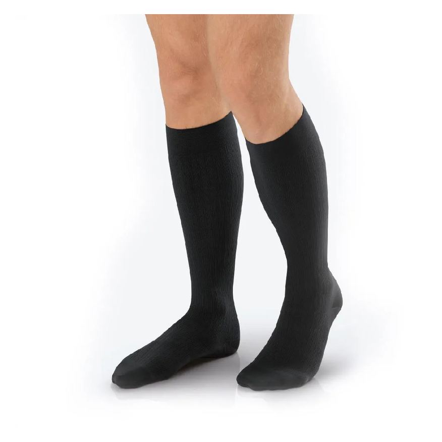 Jobst Meia de Compressão 3/4 For Men 20-30 mmHg - Cor: Preta - M