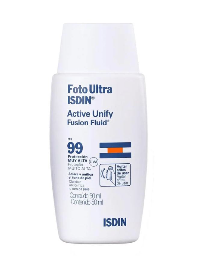 Isdin Fluido com Ação Clareadora Foto Ultra Active Unify Fps99 50ml