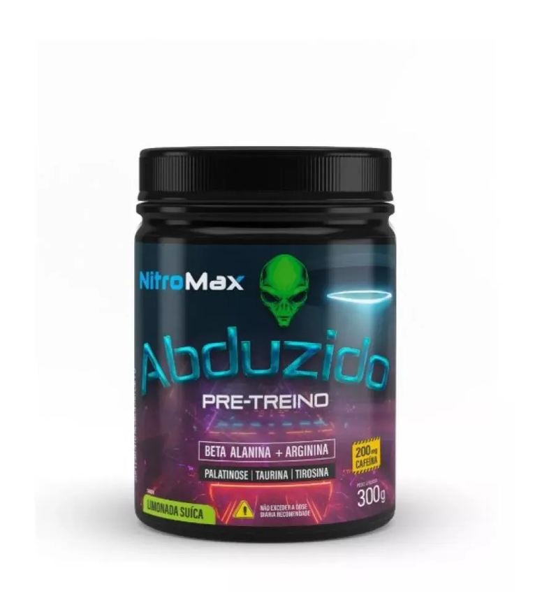 Hf Suplements Abduzido Pre Treino Nitro Max Limonada Suica 300g