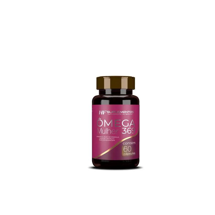 Hf Suplements Omega 3 6 9 Mulher Hf Suplementos 60capsulas