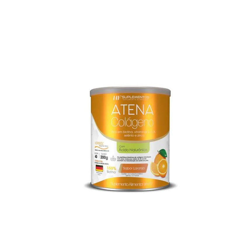 Hf Suplements Colageno Atena Verisol+acido Hialuronico Sabor Laranja