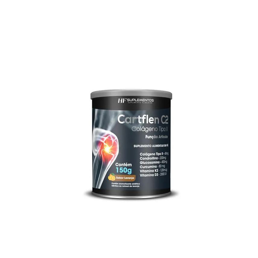 Hf Suplements Cartflen C2 Colageno Tipo Ii Laranja Hf Suplementos